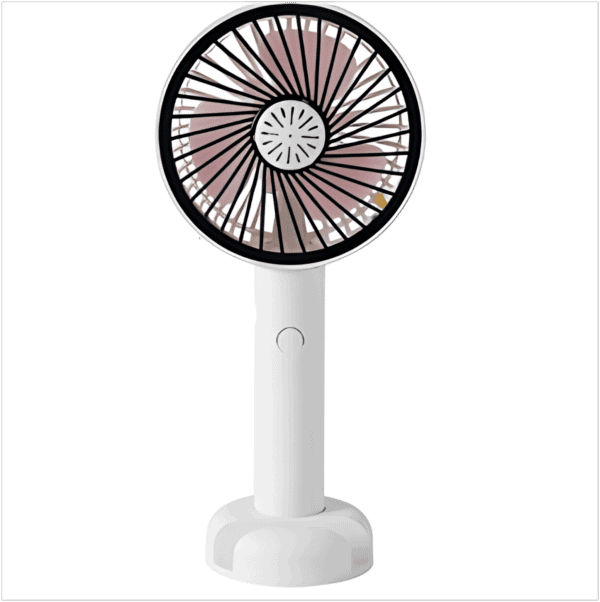 Portable Mini Fan | USB Rechargeable | Handheld & Desktop Use