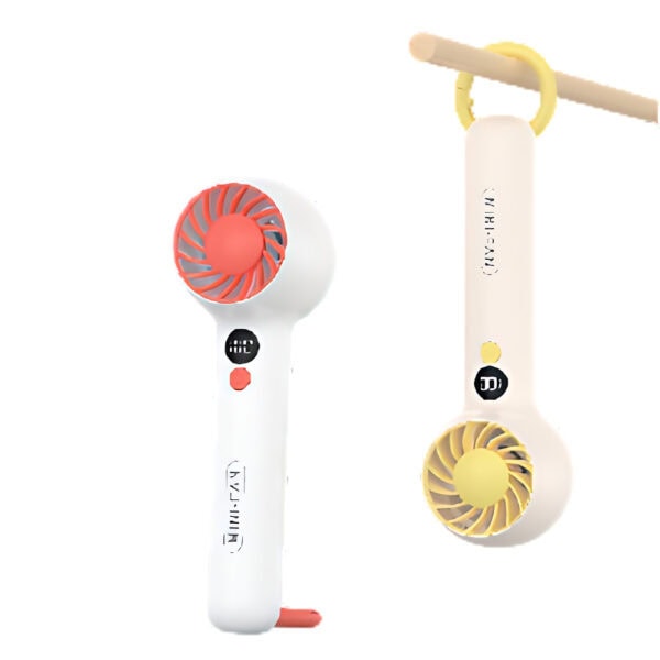 Ultra-Quiet Brushless Mini Fan | USB Rechargeable | Low Power & Lightweight