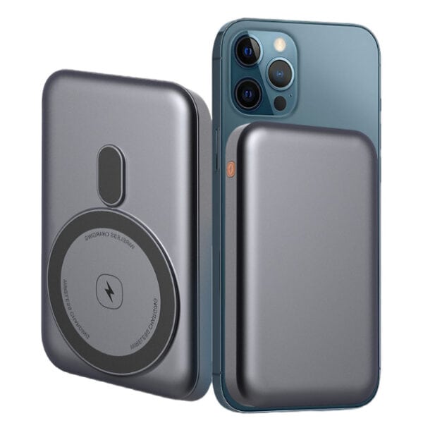 Ultra-Slim 15W Magnetic Power Bank | Next-Gen Quick Charge Wireless Charger