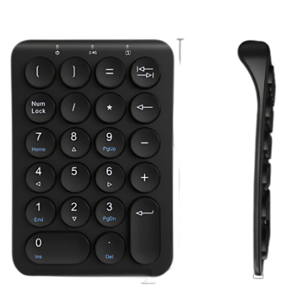 Wireless Bluetooth Numeric Keypad | Rechargeable Number Pad | Portable