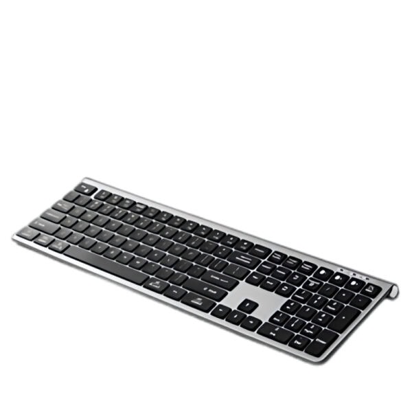 Bluetooth Wireless Keyboard | Ultra-Slim & Rechargeable | Multi-Device Compatible