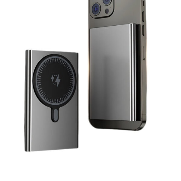 15W Magnetic Wireless Power Bank | 5000mAh Fast Charging