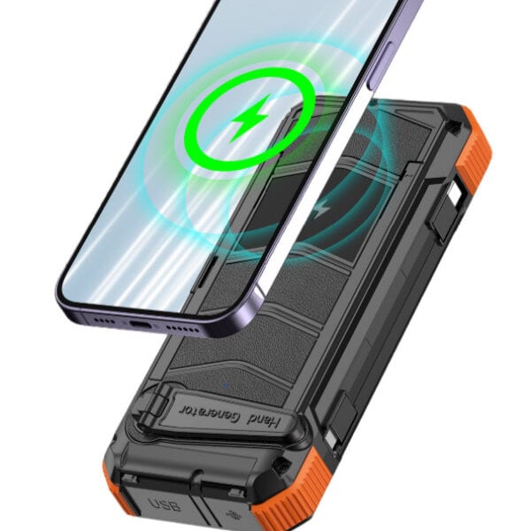Wireless Solar Power Bank | Outdoor Rugged Fast Charging