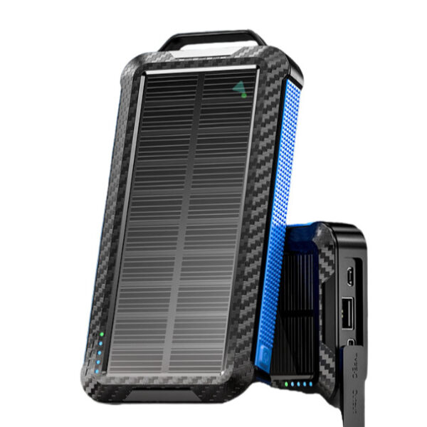 Rugged Wireless Solar Power Bank | Heavy-Duty Outdoor Charger