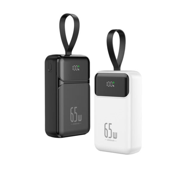 65W Fast Charging Power Bank | High-Capacity USB-C Laptop Charger