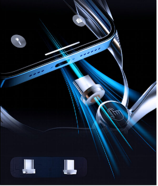 Magnetic Head Wireless Car Charger | 90° Rotating Infrared Auto-Sensing Mount - Image 2