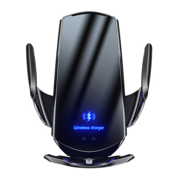 Smart Infrared Wireless Car Charger | Auto-Locking Fast Charge Mount - Image 2