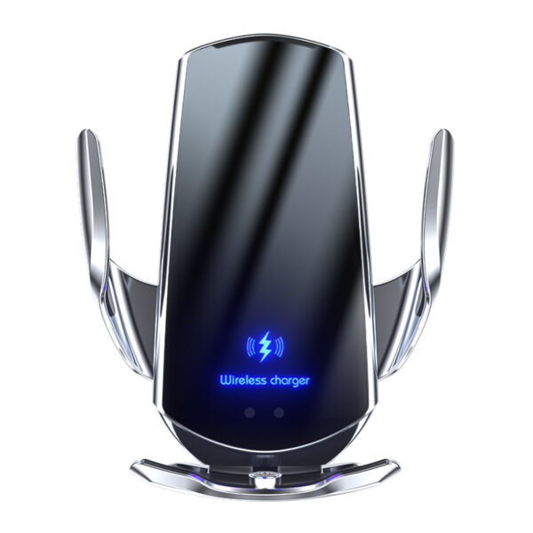 Smart Infrared Wireless Car Charger | Auto-Locking Fast Charge Mount