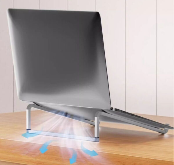 Aluminum Alloy Foldable Laptop Stand | Adjustable & Portable Notebook Holder