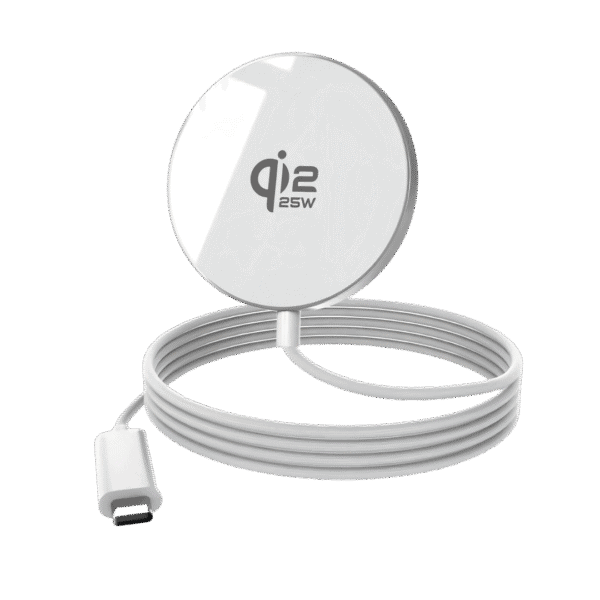 Type-C Magnetic Wireless Charger | Ultra Thin Qi2.2 25W Max Magnetic Fast Charging Pad