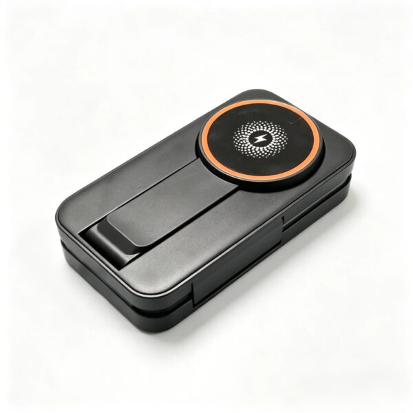 Flip-Cover 3-in-1 Magnetic Wireless Charging Station｜Desktop Wireless Charger for iPhone/Watch/Earbuds - Image 2