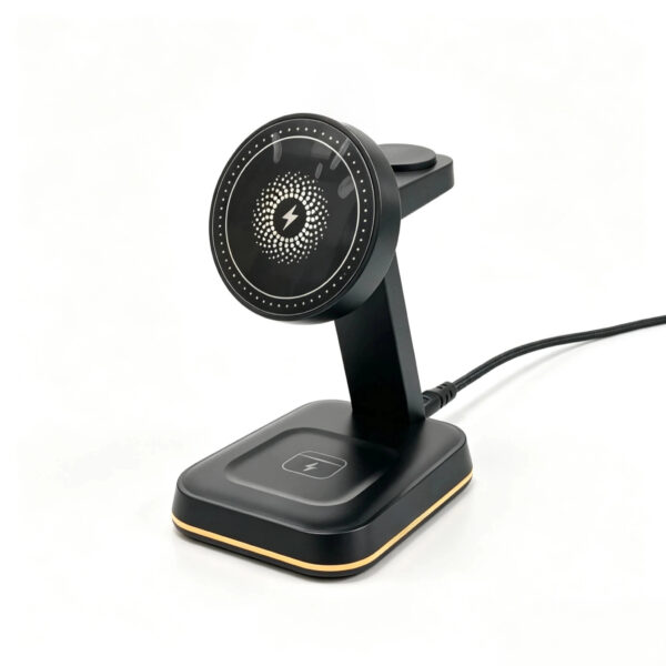 SST-WXC2642 3-in-1 magnetic wireless charging stand with USB-C cable