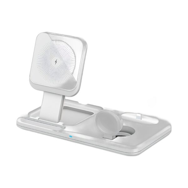 Foldable Magnetic 3-in-1 Wireless Charger | Travel-Friendly Charging Dock