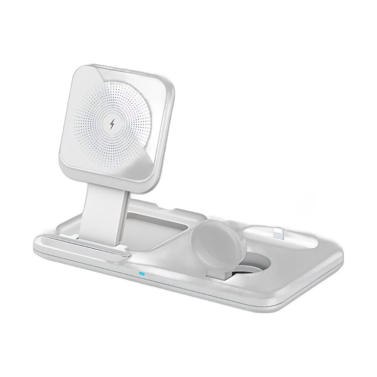 Foldable Magnetic 3-in-1 Wireless Charger | Travel-Friendly Charging Dock