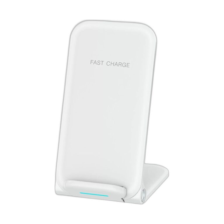 White Magnetic Wireless Charger | MagSafe-Compatible Fast Charging Pad