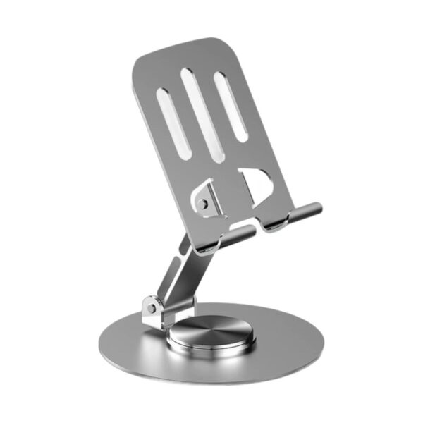 Carbon Steel Phone Stand | Heavy-Duty Adjustable Desktop Holder
