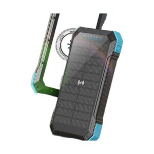 Outdoor Wireless Solar Charger | Portable Power Bank for Camping & Travel