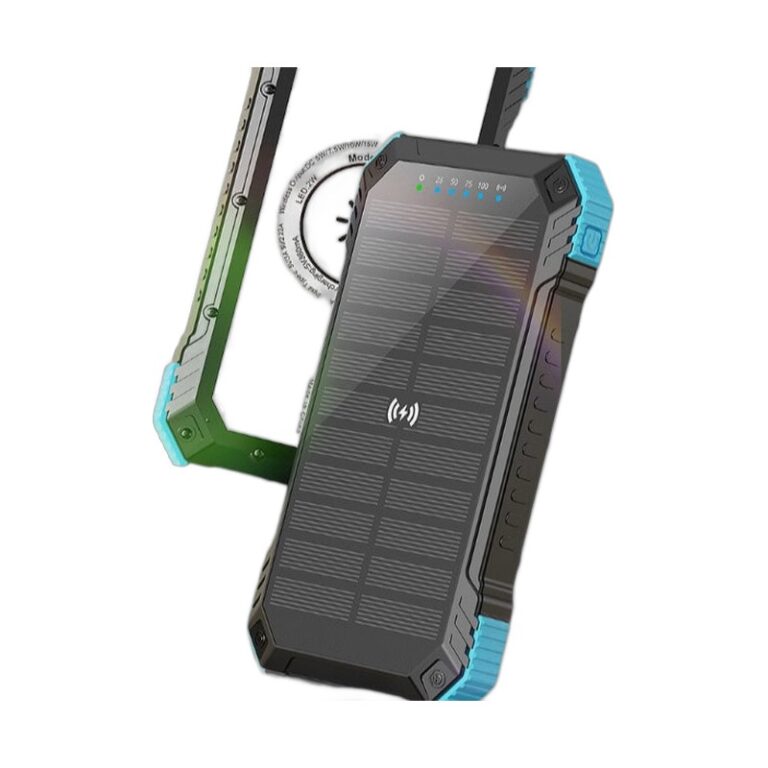 Outdoor Wireless Solar Charger | Portable Power Bank for Camping & Travel