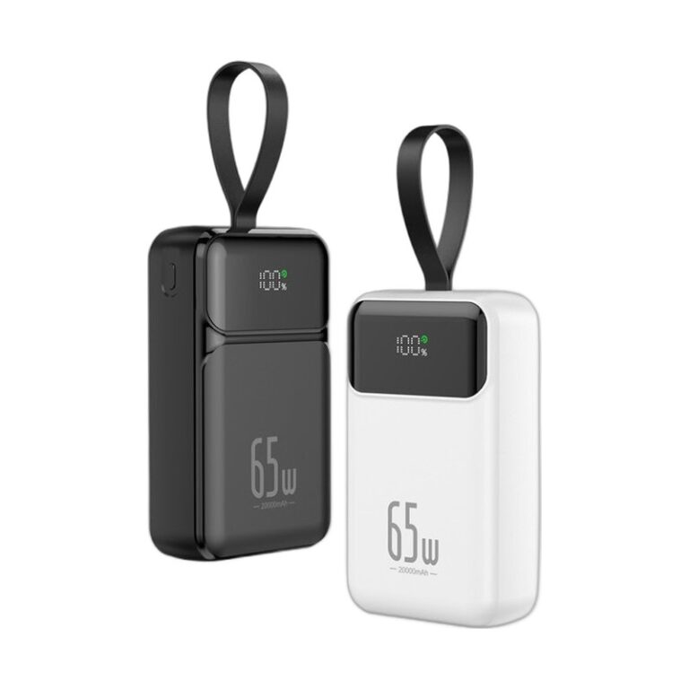 65W Fast Charging Power Bank | High-Capacity USB-C Laptop Charger