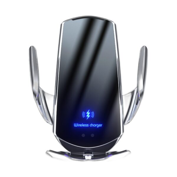 Smart Infrared Wireless Car Charger | Auto-Locking Fast Charge Mount