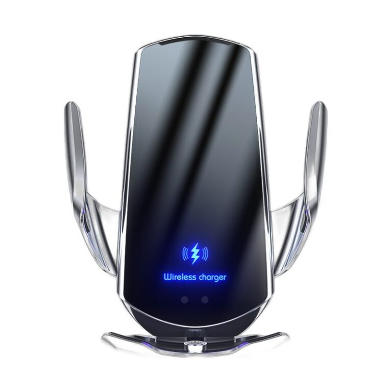 Smart Infrared Wireless Car Charger | Auto-Locking Fast Charge Mount