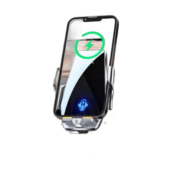 Magnetic Wireless Car Charger | Infrared Auto-Locking Fast Charge Mount