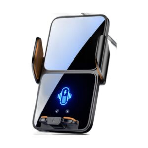 Magnetic Head Wireless Car Charger | Infrared Auto-Sensing 15W Fast Charging Mount