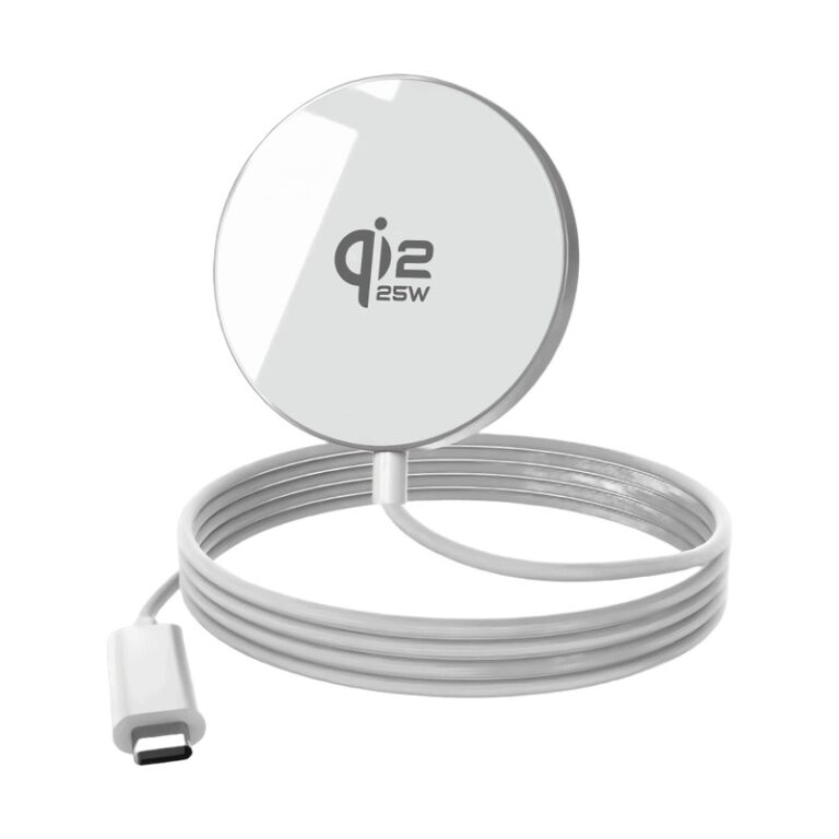 Type-C Magnetic Wireless Charger | Ultra Thin Qi2.2 25W Max Magnetic Fast Charging Pad